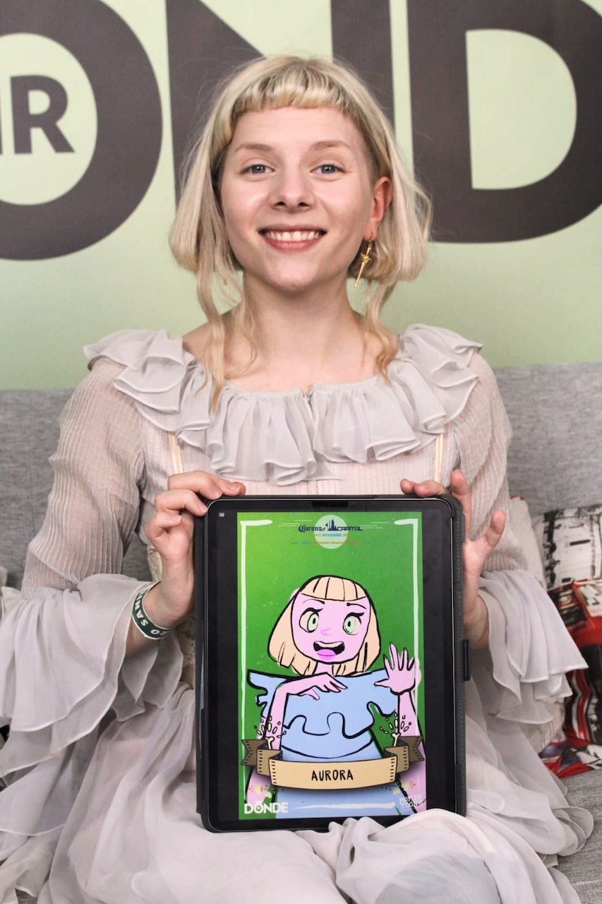 Retratos y música ilustrados en el Corona Capital&nbsp;2021