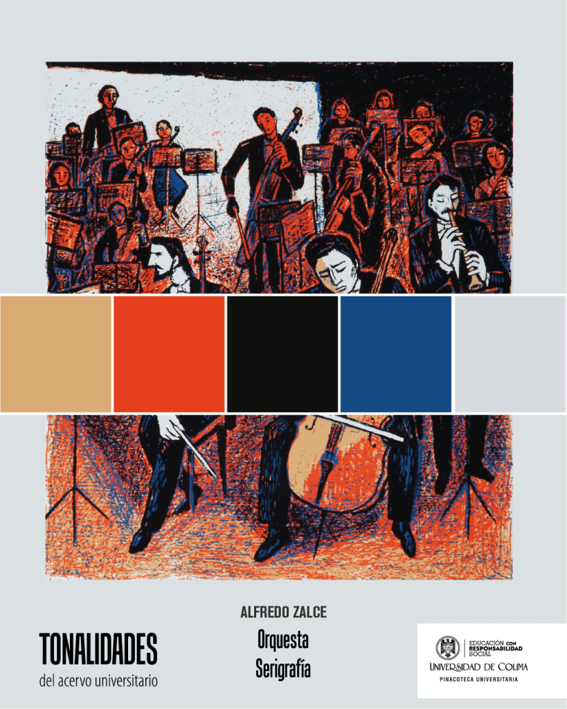 Obras de Francisco Toledo y Alfredo Zalce en formato de redes para fomentar el artful thinking.