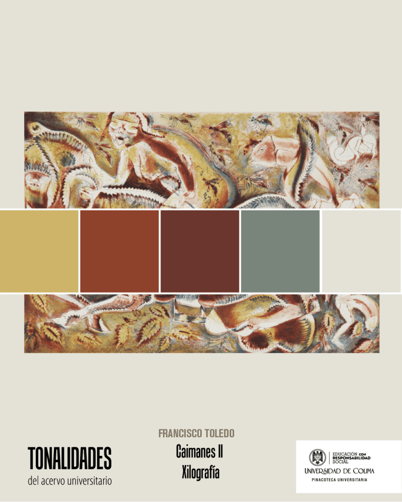 Obras de Francisco Toledo y Alfredo Zalce en formato de redes para fomentar el artful thinking.