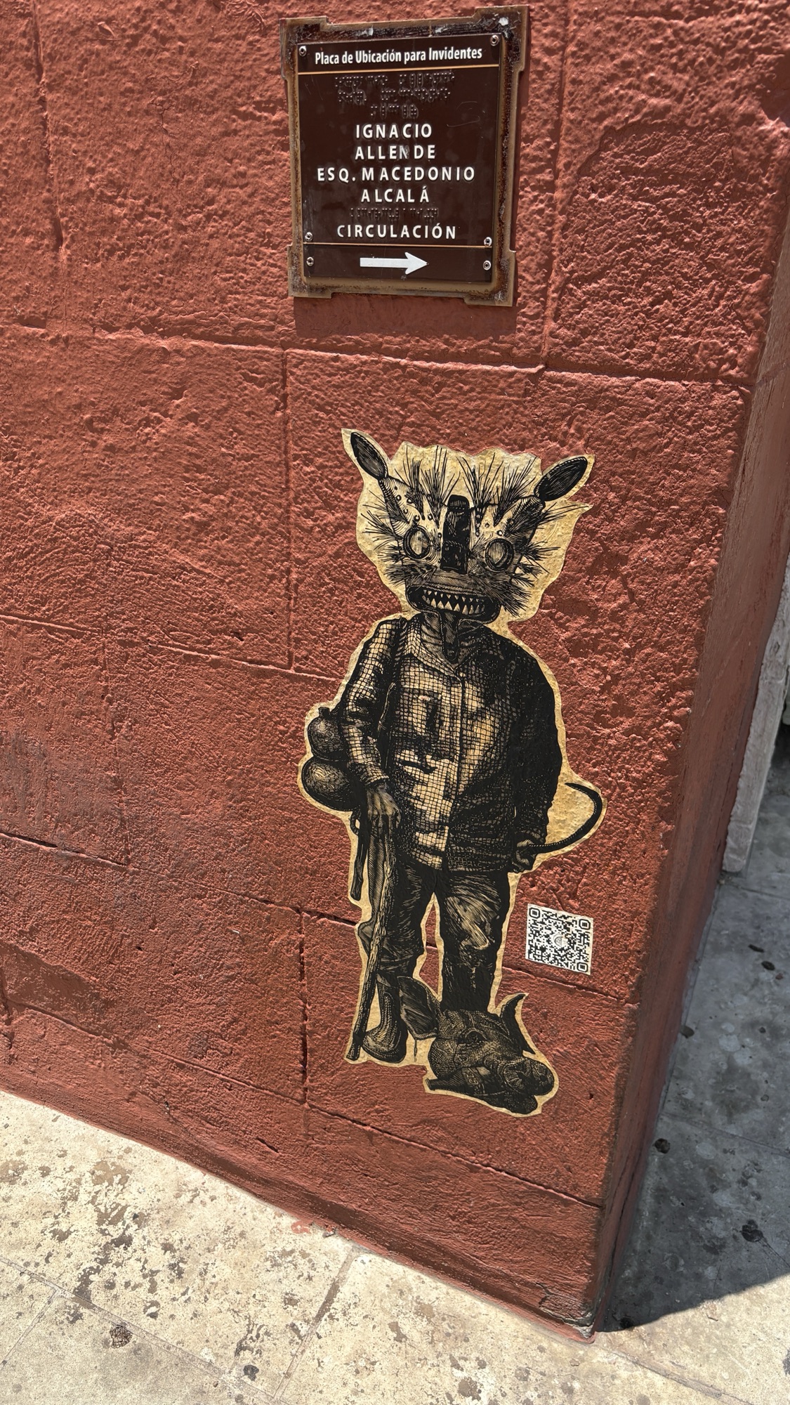 Mural callejero en Oaxaca