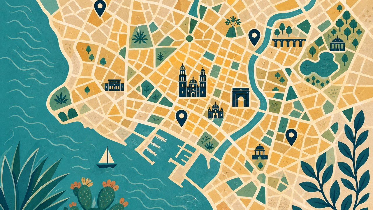 Mapa de ciudades curado por Chak