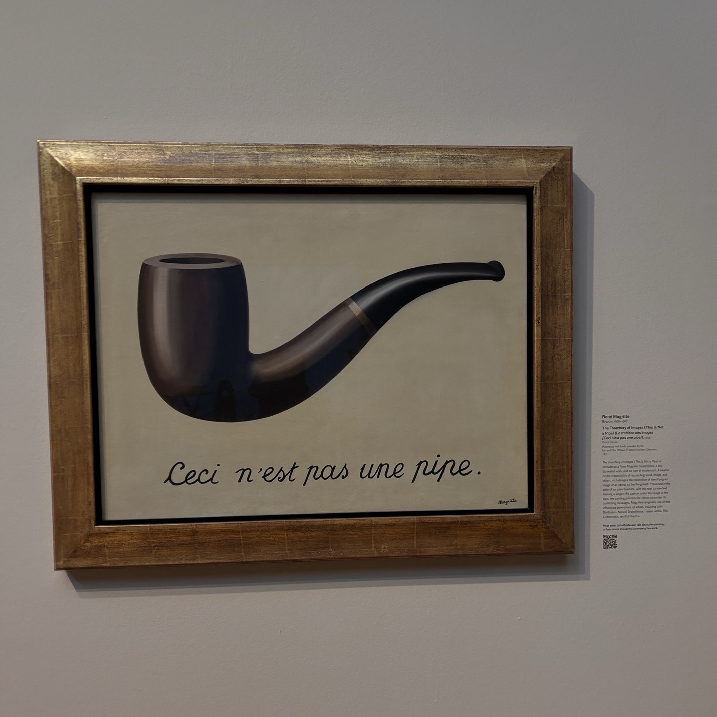 Por qué ver arte en internet no es lo mismo: la experiencia de ver a Magritte en vivo